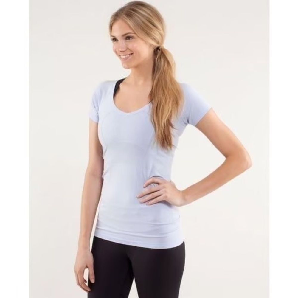 Lululemon Speedy Short Sleeve Top Size 8
